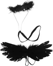 WOONEKY Creative Playset Small Angel Wings Props Stylish Decorative Wings for Dolls Ideal for Cosplay