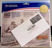 Civil War 1863, Battle of Gettysburg & Vicksburg: 12 Stamps + 2 FDCs, New Sealed