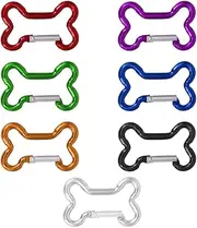 Bone Shape Carabiner, Aluminum Alloy Backpack Buckle, Key Clip Caribeener Multipurpose, Aluminum Locking Carabiner Camping