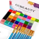 Ccbeauty Bodypainting 36 Colours Face Paint Professional Theatre Make-Up Oil-...