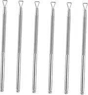 WOONEKY Professional Nail Tool Set Pcs Stainless Steel Tools Polish Remover Cuticle Pusher Scraper