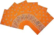 [Vamqor] Bandanas Gift Box 12pack and 6 pack,Premium Super Soft 60s Cotton Bulk Paisley Handkerchiefs for Men,Women and Kids