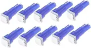 HEALLILY Car Dashboard Led Lights 10pcs T5 5050 Smd 12v Dc Easy Install 5mm Base 18mm Height