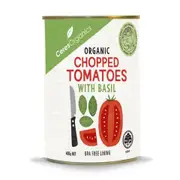 Organic Ceres Organics Tomatoes Chopped With Basil – Fresh, healthy organic delivery | Doorstep Organics