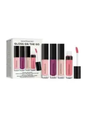 bare minerals - Moxie plumping LipGloss Set Lim ED Rare 4 Travel Sized Glosses