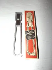 NIB ACME Combination Tool Glass Cutter Knife Scissor Mower Blade Sharpener USA
