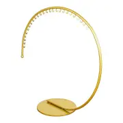 Commercial Clothing Floor-Standing Hanger High Capacity Curved Clothes Bar Storage Rack 160cm