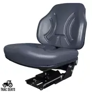 Gray Suspension Tractor Seat for Massey Ferguson 253 298 383 Tractors and More