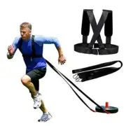 Sled Harness Tire Pulling Harness Fitness Resistance Vest+resistance band