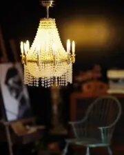 1/6 Scale Dollhouse Miniatures Accessories Chandlier Pendant Ceiling Lamp Light