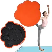 Fitness Exercise Slider Discs,Cat Paw Fitness Sliders for Workouts - Paw Print Design Exercise Equipment for Pilates, Yoga, and Core Training
