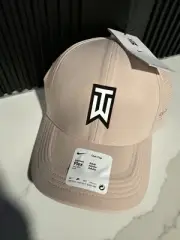 Nike Tiger Woods Club Cap Hat Swoosh Flex M/L Structured Dri-FIT ADV Golf NEW