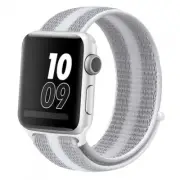 Watch Strap Compatible for Apple 1 2 3 (38 MM) 4 5 6 Se (40 MM) White