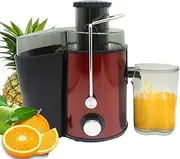 Wide Chute Slow Masticating Juicer Extractor Juice Fountain 3 in 1 Cold Press Juicer Machine for Fruits, Vegetables, Baby Food & Smoothies High Juice Yield Removable Parts Ease to Clean