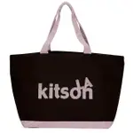 【KITSON】SPRINKLE帆布托特包(BROWN)