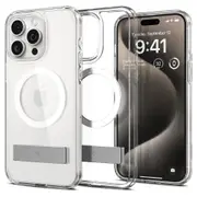 SPIGEN iPhone 15 Pro Max Case, 6.7 2023 Genuine Ultra Hybrid S MagFit MagSafe Compatible Magnet Kickstand Cover for Apple