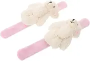 HONMEET Cute Cartoon Slap Bracelets Snap Wrist Bands for Adults Fun Party Favors Theme Events Comfortable to Wear Attractive Design for Special Occasions