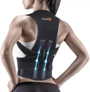 kossto Magnetic Back Brace Posture Corrector Shoulder Belt For Unisex