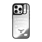 iPhone 16 Pro Mirror Ring Stand Case MagSafe Compatible Financial Freedom