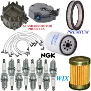 Tune Up Kit Filters Cap Wire Plugs For CHEVY C10 SUBURBAN V8 5.0L 1977-1978