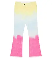 [Stella McCartney Kids] Stella McCartney Kids Dégradé flared jeans Y 3 multicoloured