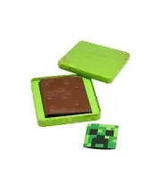 Minecraft x Fossil Special Edition Bi-Fold Card Case Brown Leather Wallet