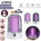 1/2x Mozzie Fly Bug Mosquito Killer Lamp Insect Catcher Zapper Trap LED Electric