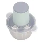 2L Food Processor Mini Meat Grinder Electric Vegetable Chopper Green.