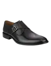 [Florsheim] Sentinel Monk Strap Shoes in Black