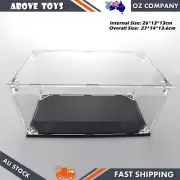 26*13*13cm Clear Acrylic Display Box Case For LEGO 75878 Bugatti Chiron