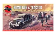 Airfix A02303V 1/76 Plastic WWII German Flak 88 and Kfz.7 Tractor