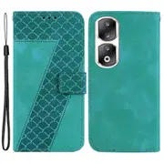 For Honor 90 Pro Pu Leather Stand Cover 7-shape Imprinted Flip Wallet Phone Case