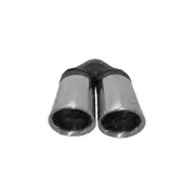 Redback Exhaust Tip Y-Piece - Dual 3" Outlet 304 Stainless Steel Double Wall