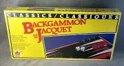 Vintage Canada Games Classics/Classiques Backgammon Jacquet Jeu De New Sealed