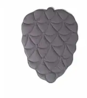 Nordic Gray Leaf Play Mat for Nursery Decoration Playroom Baby Mat Or Pet New