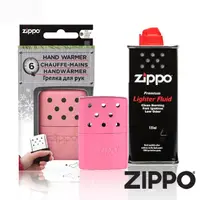 在飛比找momo購物網優惠-【Zippo官方直營】暖手爐 懷爐-小型粉紅色-6小時＋12