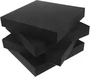 Veemoon 4pcs Packing Foam Insert Cuttable High Resilience Foam for Toolbox Camera Storage Crafts Space Saving Vacuum Compression Design Packing Supplies for Shipping