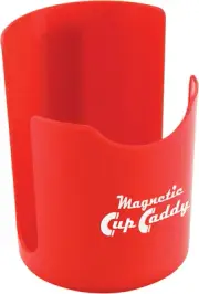 Magnetic Cup Holder - Caddy for Bottles, Glasses, and Cans - Fits on Fridge, Law