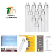 T5 Linear Fluorescent Lamp, 13 Watts, 750 Lumens, 6500K Daylight, Miniature G...