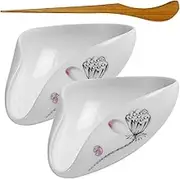 PRETYZOOM 1Set Tea Leaf Vessel with Picker Practical Tea Spoon Scoop for Loose Tea for Home and Office Use Space Saving Design and Lightweight Material