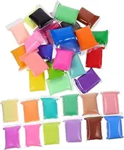 Toddmomy 36Packs Colorful Modeling Clay Kit for Safe Air Drying Clay for Creative Handicrafts DIY Projects for Boys Crafting Fun