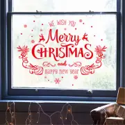 Merry Christmas Household Room Wall Sticker Mural Decor Decal Removable