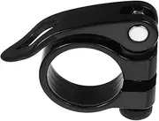 Metal Seatpost Clamp Quick Release Clamp for Bike Tube Secure Locking Mechanism for Road Fixed-gear Bikes