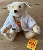 Steiff Knopf IM OHR C. U. Teddy Bear #405259 Genuine Mohair with all tags
