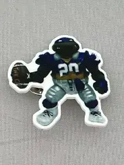 Teenage Mutant Ninja Turtle Leonardo Barry Sanders NFL Detroit Lions Custom Pin