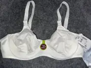 Playtex Secrets Bra 40C Perfect Flex Full-Coverage Full-Figure Underwire - 4718