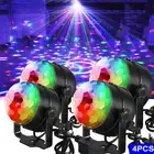 4X RGB LED Disco Lighting Ball DJ Party Light Effect Strobe Auto Sound Activated