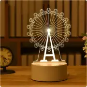 3D Romantic Atmosphere Night Lights Neon Lights Christmas Decor Family Bedroom R