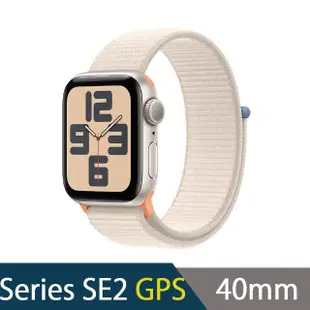 【Apple】Apple Watch SE2 GPS 40mm(運動型錶環)