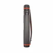 Extendable Telescopic Archery Arrow Back Shoulder Quiver Holder Tube w/ Strap